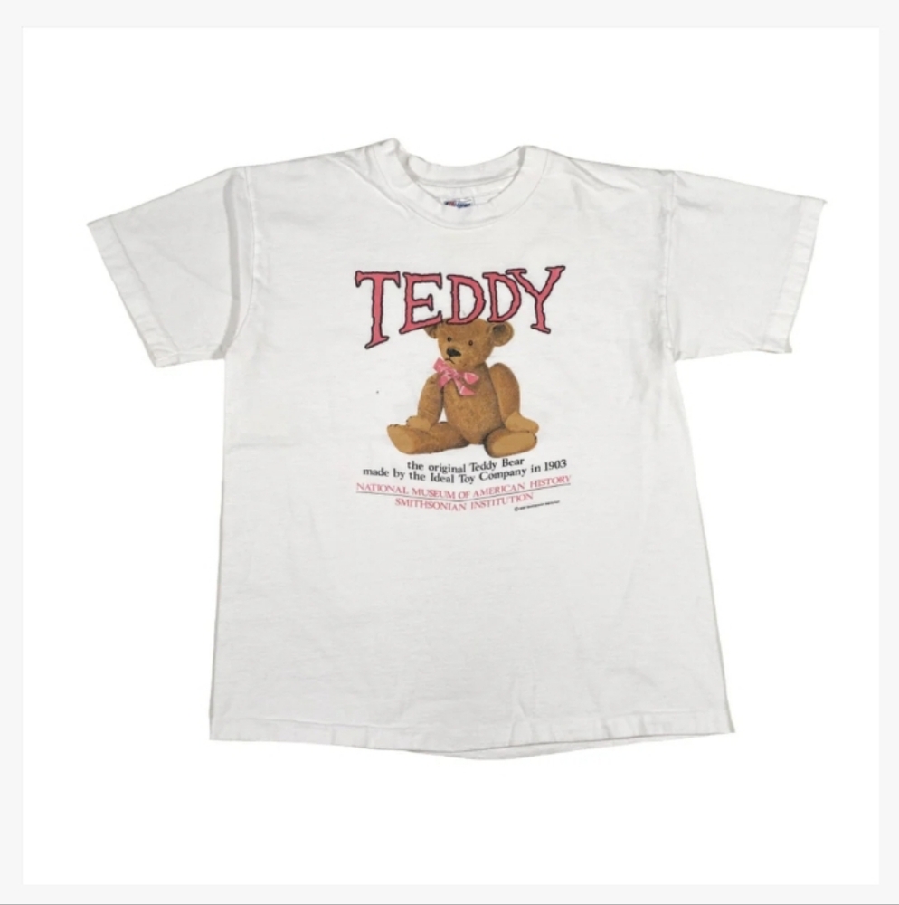 Smithsonian Teddy T shirt vintage